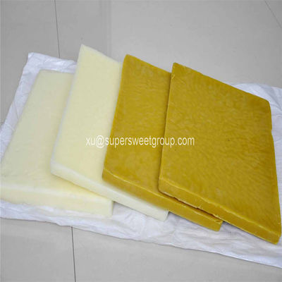 Food Grade Pure Natural Beeswax Block For Cosmetics / Food Grade