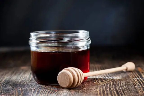 Bulk Fresh Premium Black Honey High Nutritional Value Honey Food Grade Sweet Black Honey in Barrel Packaging