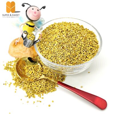 Factory Direct Top High Quality 100% Pure Fresh Rape Bee Pollen Granules Bulk Bag Packaging Daily Supplement