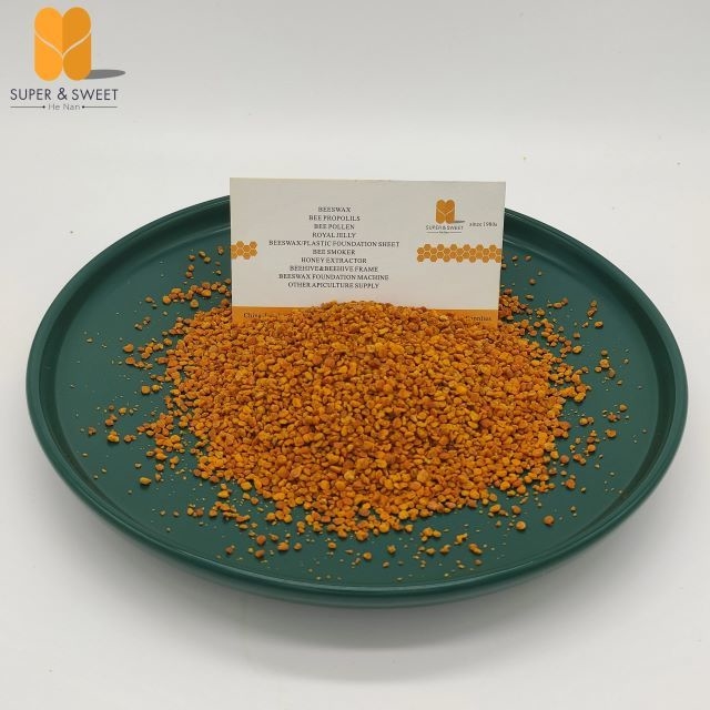 Super Sweet Tea Bee Pollen High Quality Pure Natural Bee Product New Harvest Fresh Tea Bee Pollen